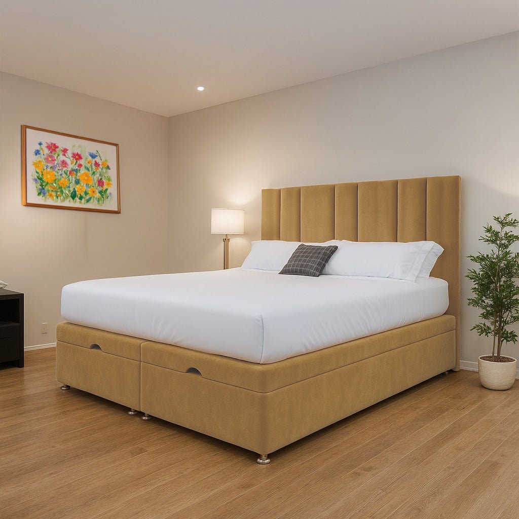 Alaska End Lift Ottoman Divan Bed