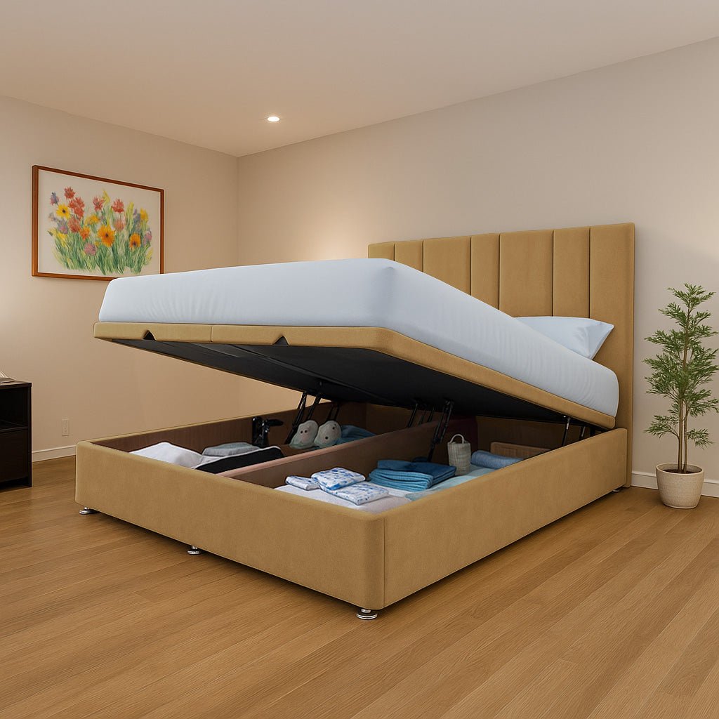 Alaska End Lift Ottoman Divan Bed