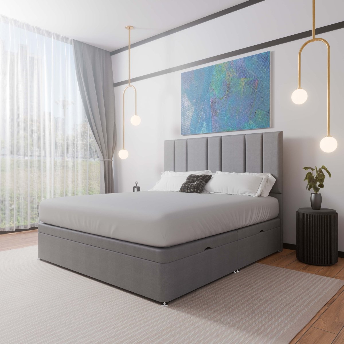 Alaska Side Lift Ottoman Divan Bed