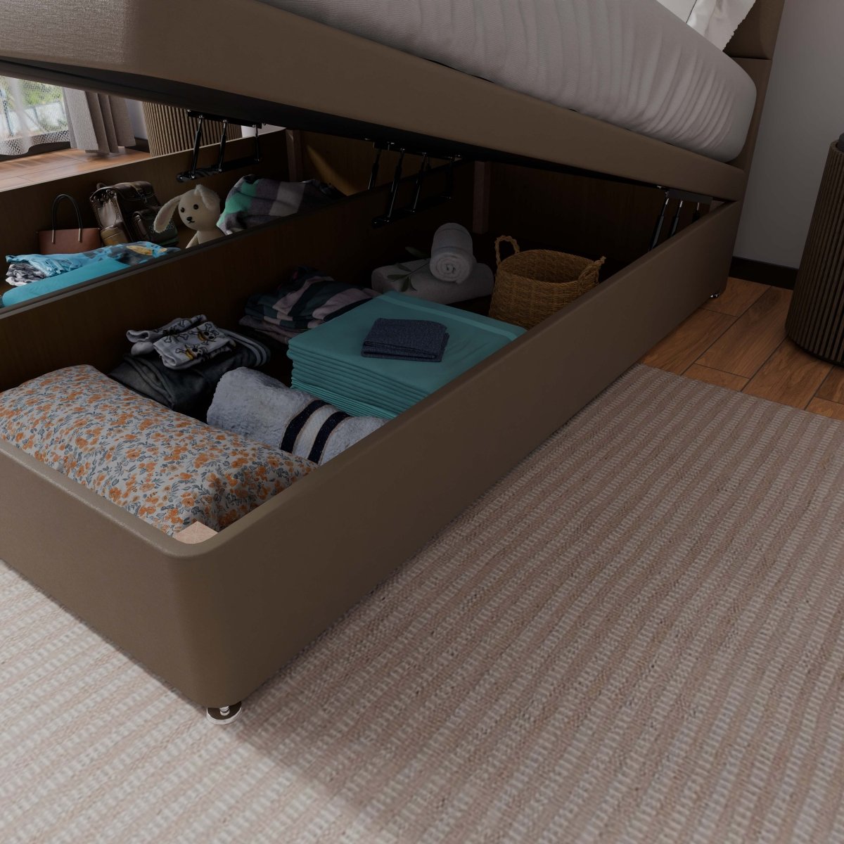 Austin End Lift Ottoman Divan Bed