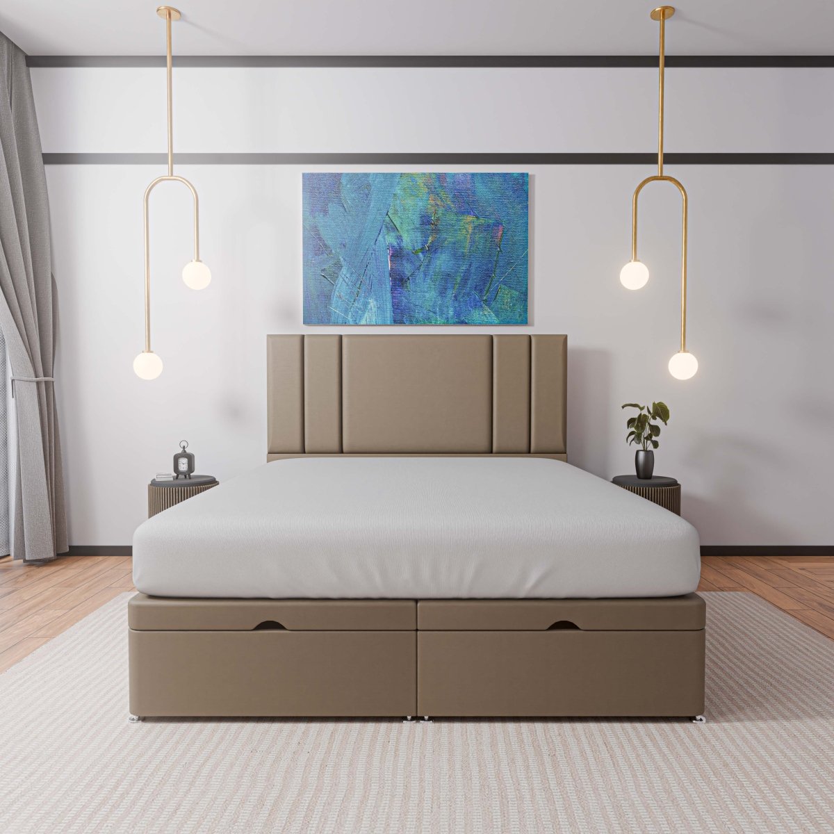 Austin End Lift Ottoman Divan Bed