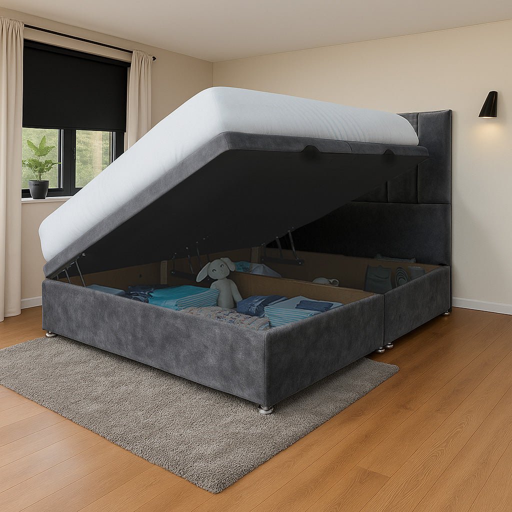 Austin Side Lift Ottoman Divan Bed