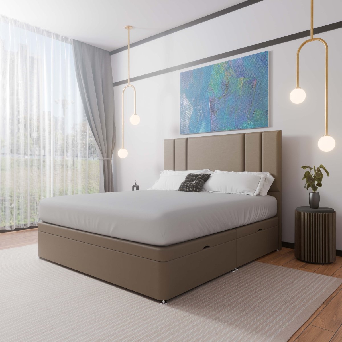 Austin Side Lift Ottoman Divan Bed