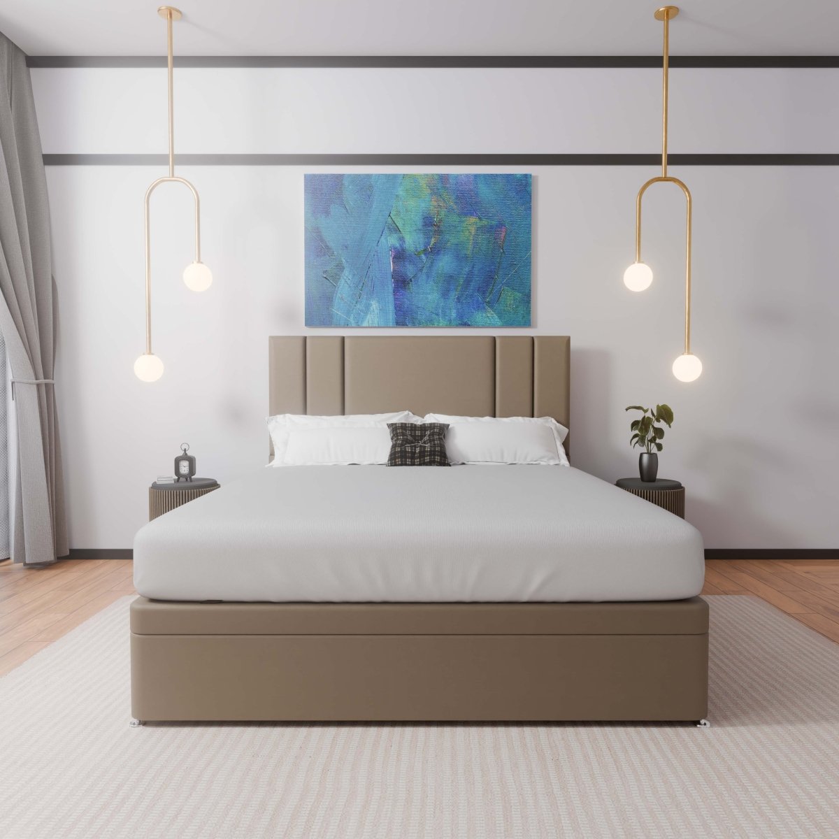 Austin Side Lift Ottoman Divan Bed