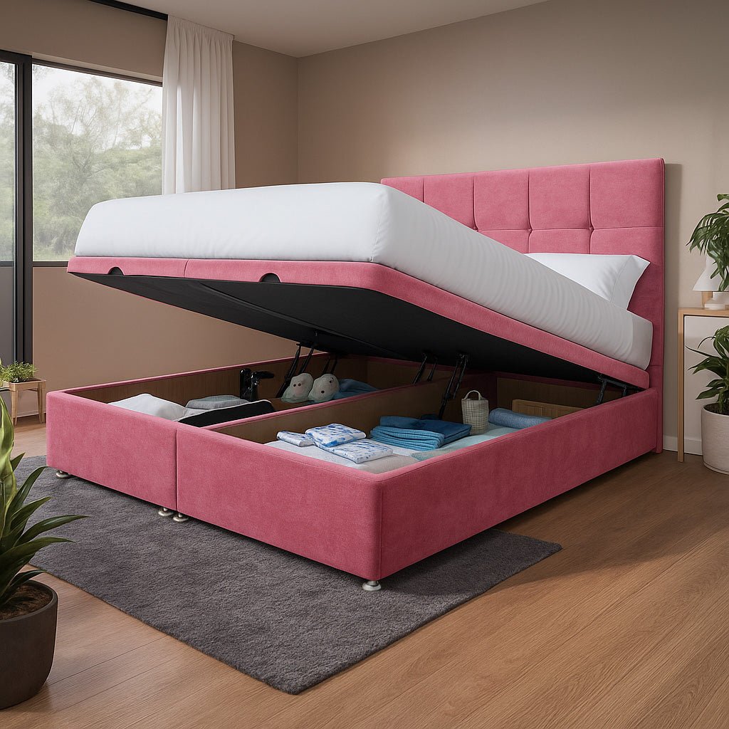 Colorado End Lift Ottoman Divan Bed - Ottoman - Midas Beds