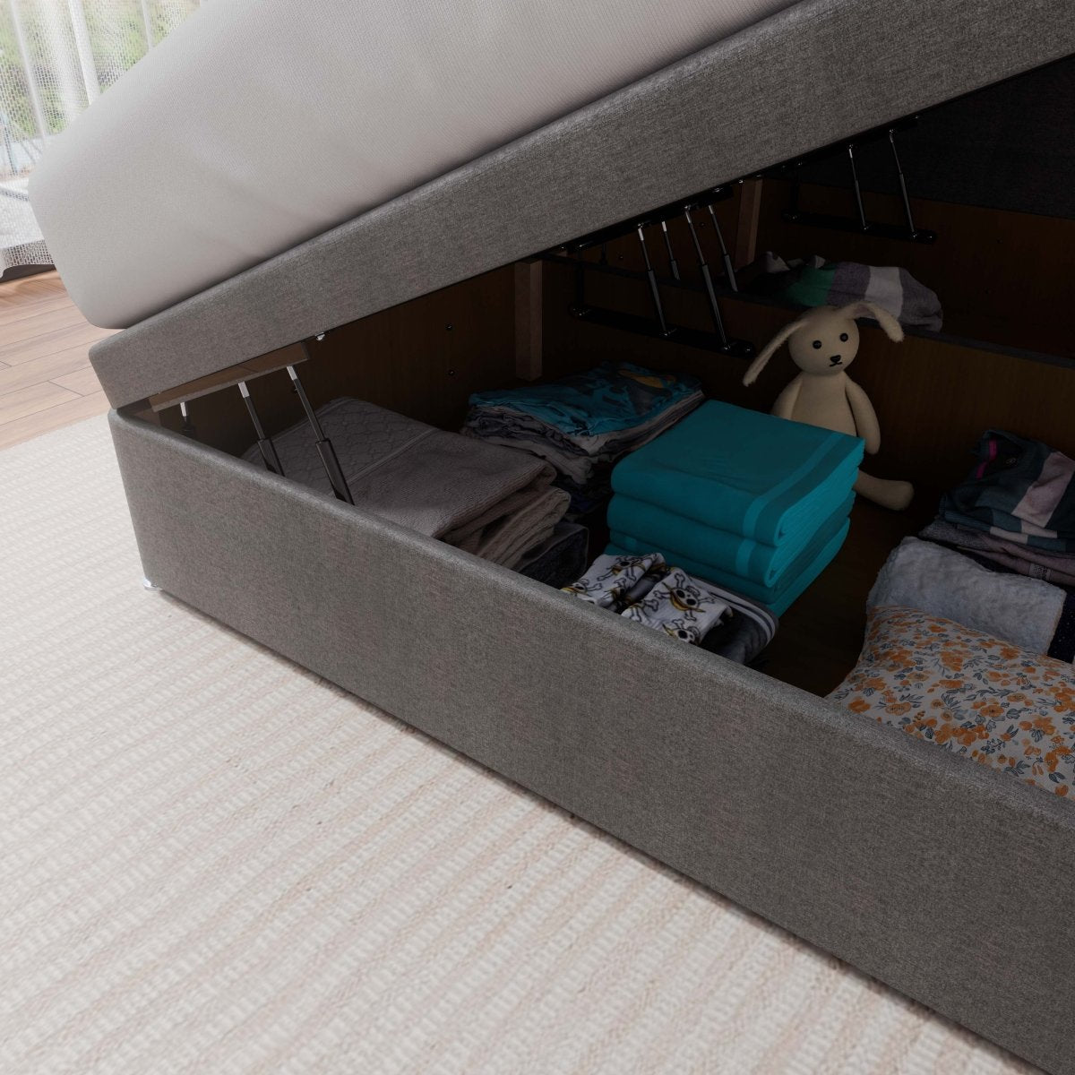 Nevada Side Lift Ottoman Divan Bed