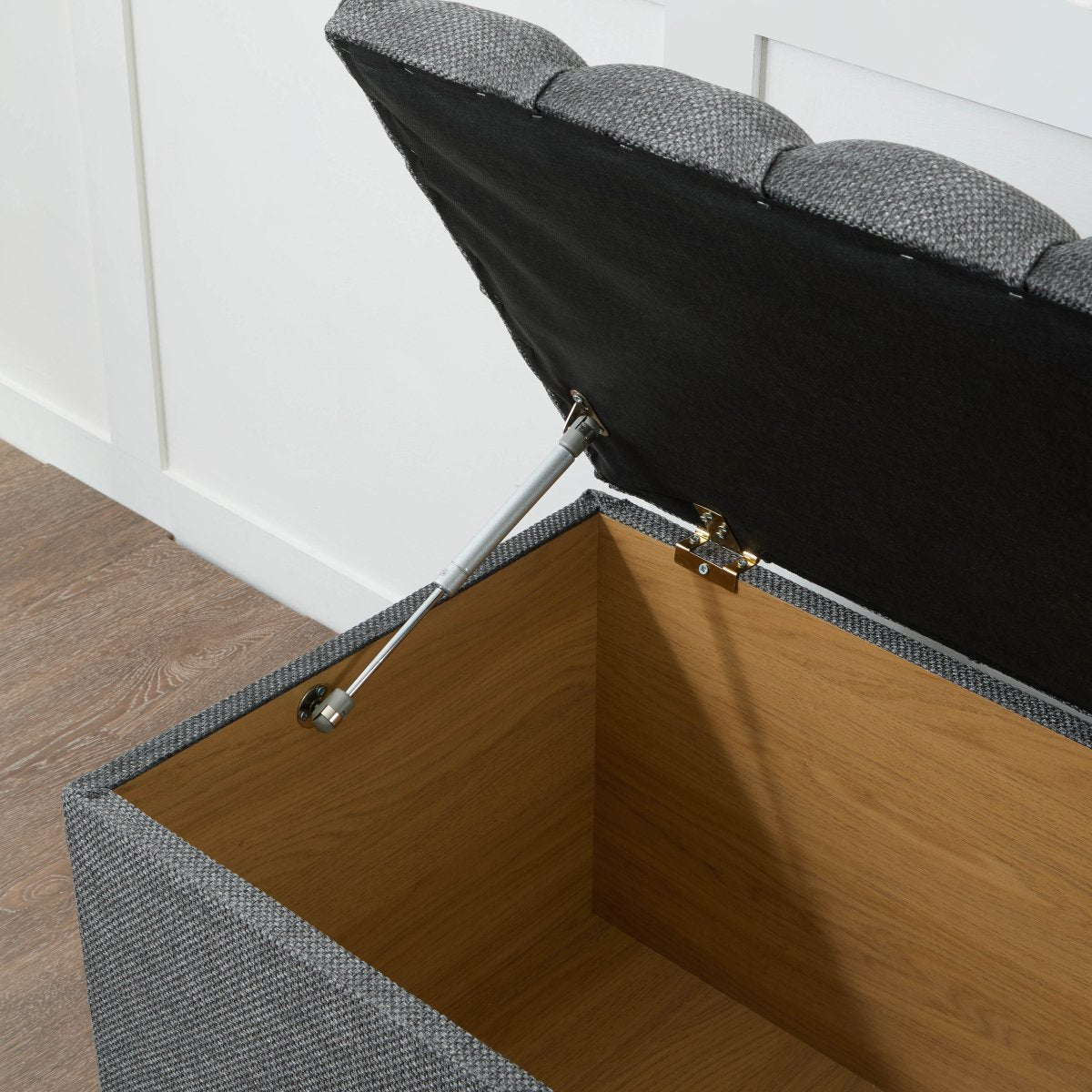 New York Ottoman Bedroom Storage Blanket Box