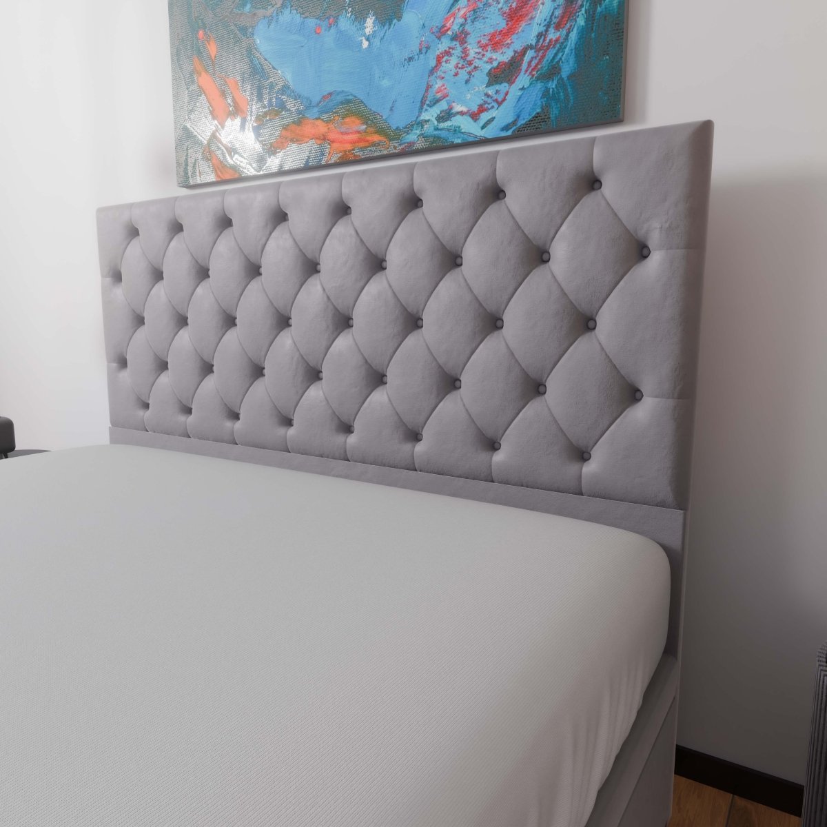 New York Side Lift Ottoman Divan Bed