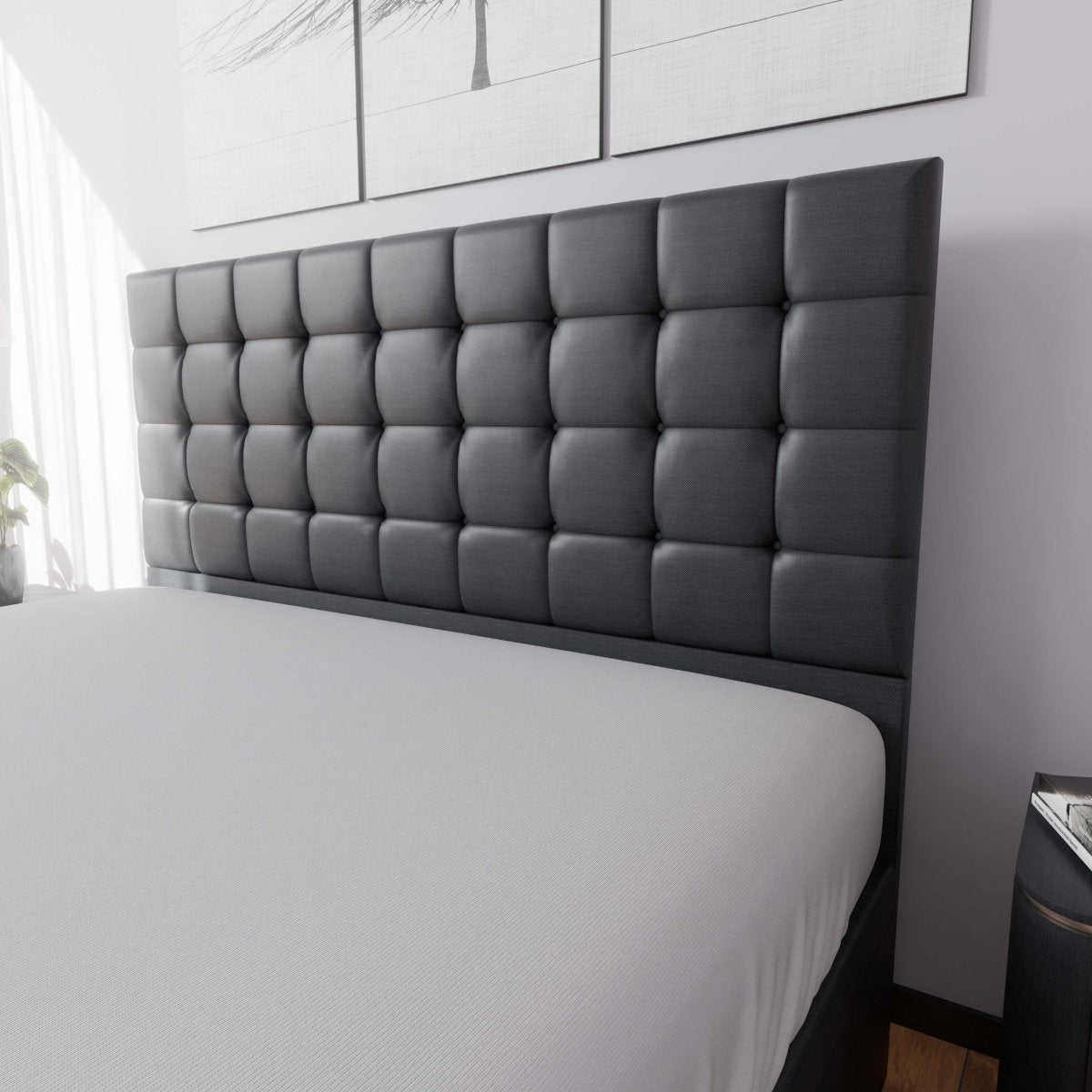 Prague Side Lift Ottoman Storage Divan Bed and Headboard