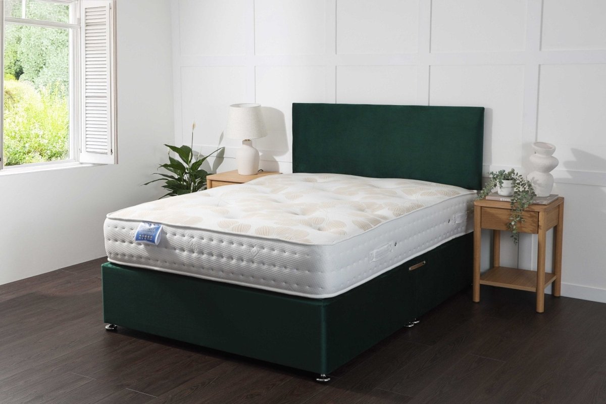 Somna Chelsea 1500 Pocket Sprung Divan Bed Set - Pocket Sprung Divan Bed Set - 2'6 Small Single - No Storage - SOMNA Beds