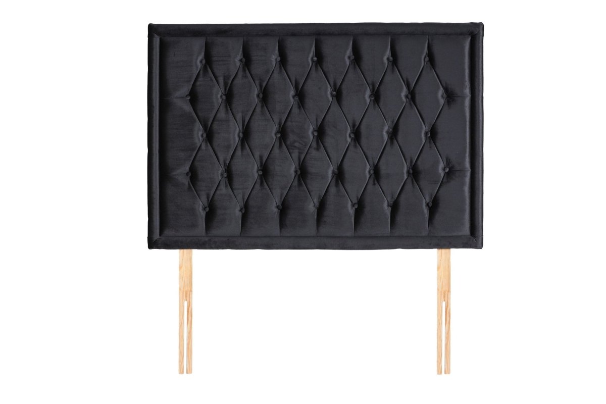 Somna Detroit Strutted Upholstered Headboard - 2'6 Small Single - 26 (66cm)" - SOMNA Beds