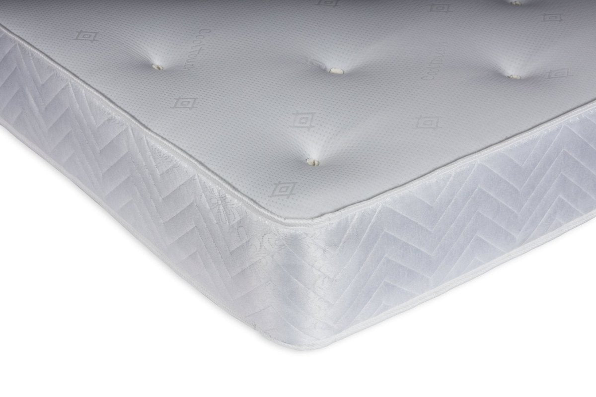Somna Hera Orthopaedic Coil Sprung Divan Bed Set - Orthopaedic Coil Sprung Divan Bed Set - 2'6 Small Single - No Storage - SOMNA Beds