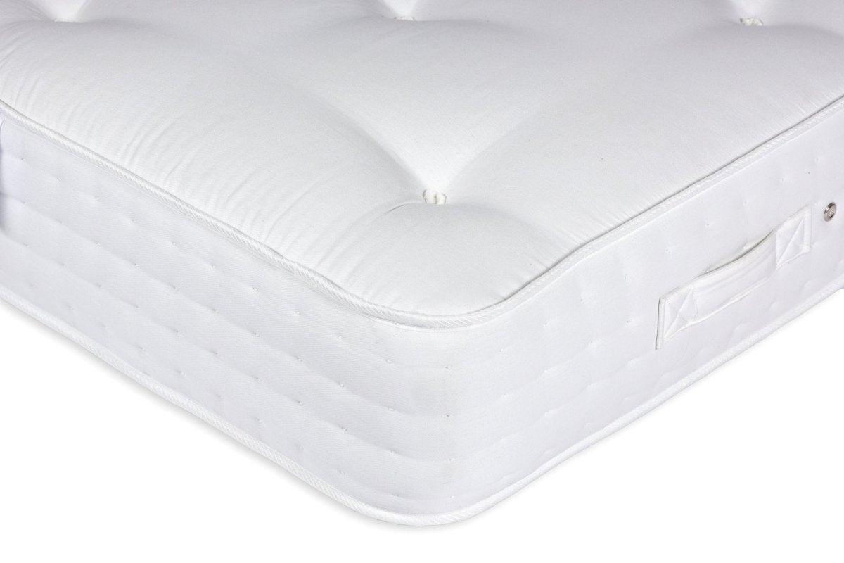 Somna Luxury Hotel Zip and Link 5000 Pocket Sprung Intelligent Wool Ottoman Divan Bed Set - Zip and Link Ottoman Divan Bed Set - 5' King Size x 6'3" Length - SOMNA Beds