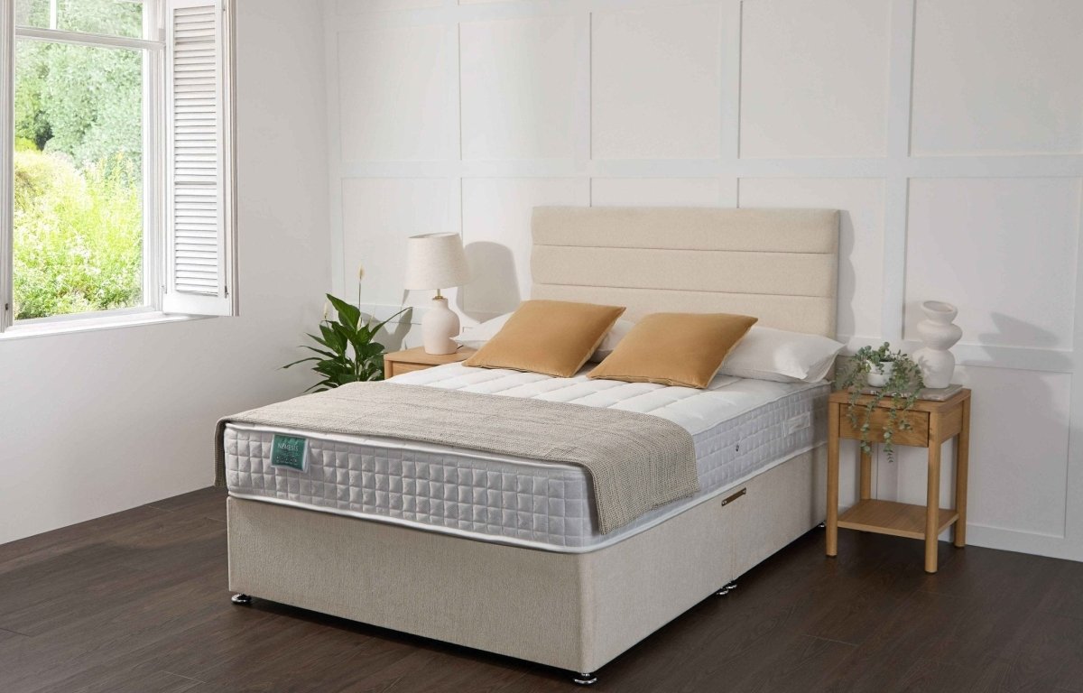Somna Nemesis Coil Sprung Divan Bed Set - Coil Sprung Divan Bed Set - 2'6 Small Single - No Storage - SOMNA Beds