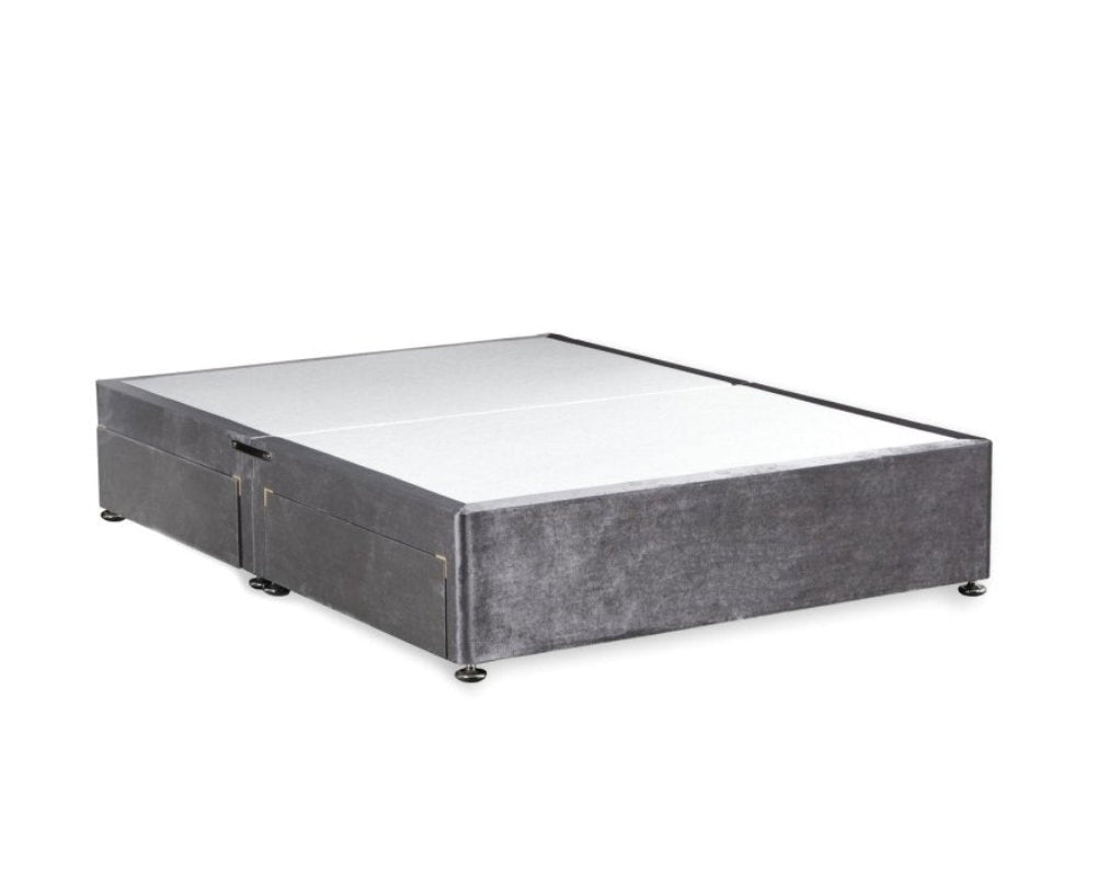 Standard Reinforced Heavy Duty Divan Bed Base - Divan Base - 2'6 Small Single - No Storage - SOMNA Beds
