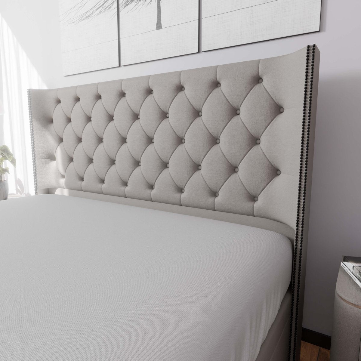 Washington Winged Side Lift Ottoman Divan Bed