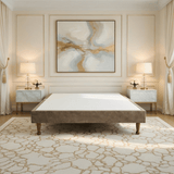 Divan Bed Base on Wooden Legs