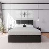 Miami Side Lift Ottoman Storage Divan Bed and Headboard