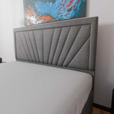 Nevada End Lift Ottoman Storage Divan Bed and Framed Headboard