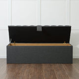 New York Ottoman Bedroom Storage Blanket Box
