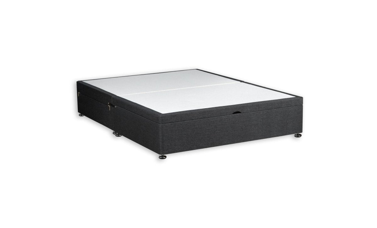 Ottoman Storage Half End Lift Divan Bed Base - Ottoman - 4'0 Small Double - SOMNA Beds