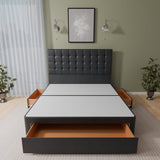 Prague Floor Standing Headboard With Divan Bed Base