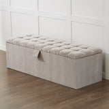 Prague Ottoman Bedroom Storage Blanket Box