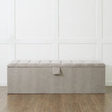 Prague Ottoman Bedroom Storage Blanket Box
