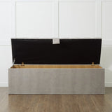 Prague Ottoman Bedroom Storage Blanket Box
