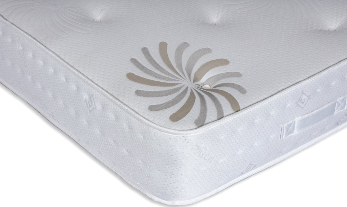 Somna Buckingham Coil Sprung Divan Bed Set - Coil Sprung Divan Bed Set - 2'6 Small Single - No Storage - SOMNA Beds