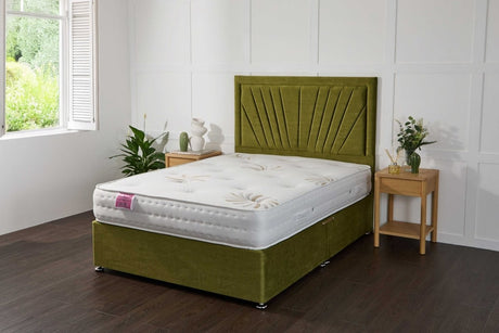 Somna Buckingham Coil Sprung Divan Bed Set - Coil Sprung Divan Bed Set - 2'6 Small Single - No Storage - SOMNA Beds