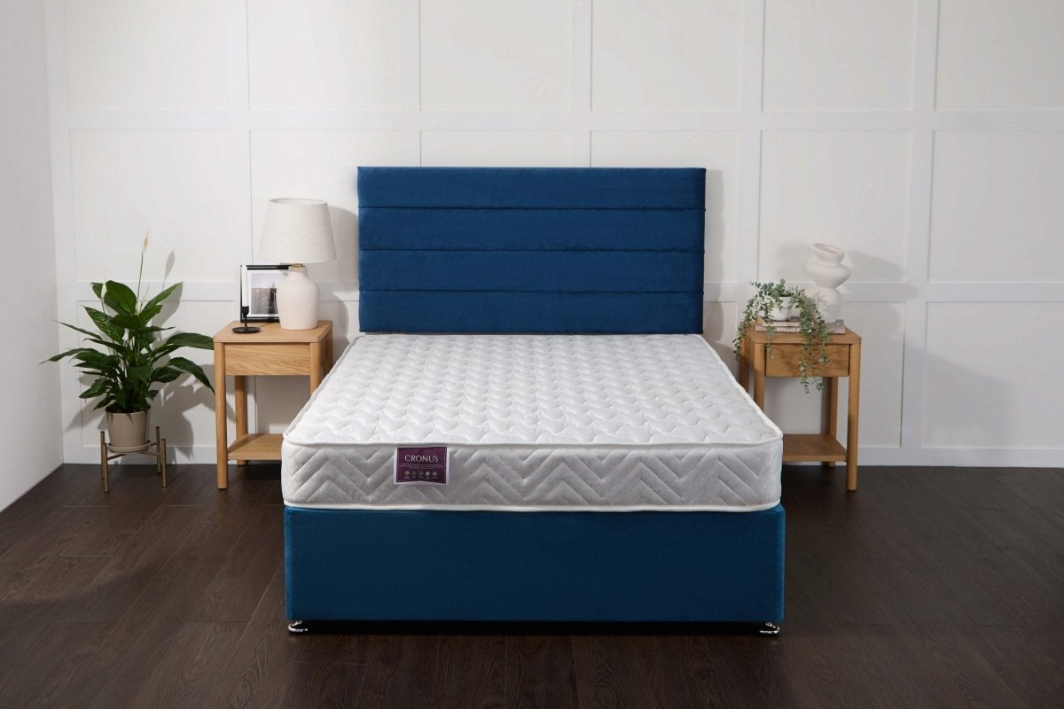 Somna Cronus Open Coil Divan Bed Set - 2'6 Small Single - No Storage - SOMNA Beds