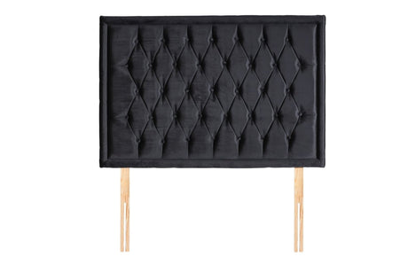 Somna Detroit Strutted Upholstered Headboard - 2'6 Small Single - 26 (66cm)" - SOMNA Beds