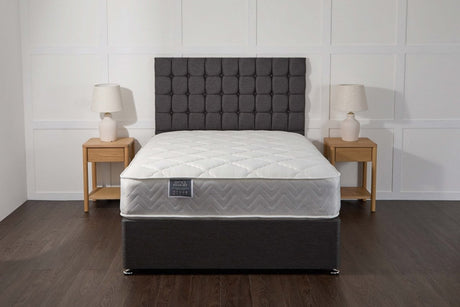 Somna Entice Memory Coil Sprung Divan Bed Set - Coil Sprung Divan Bed Set - 2'6 Small Single - No Storage - SOMNA Beds