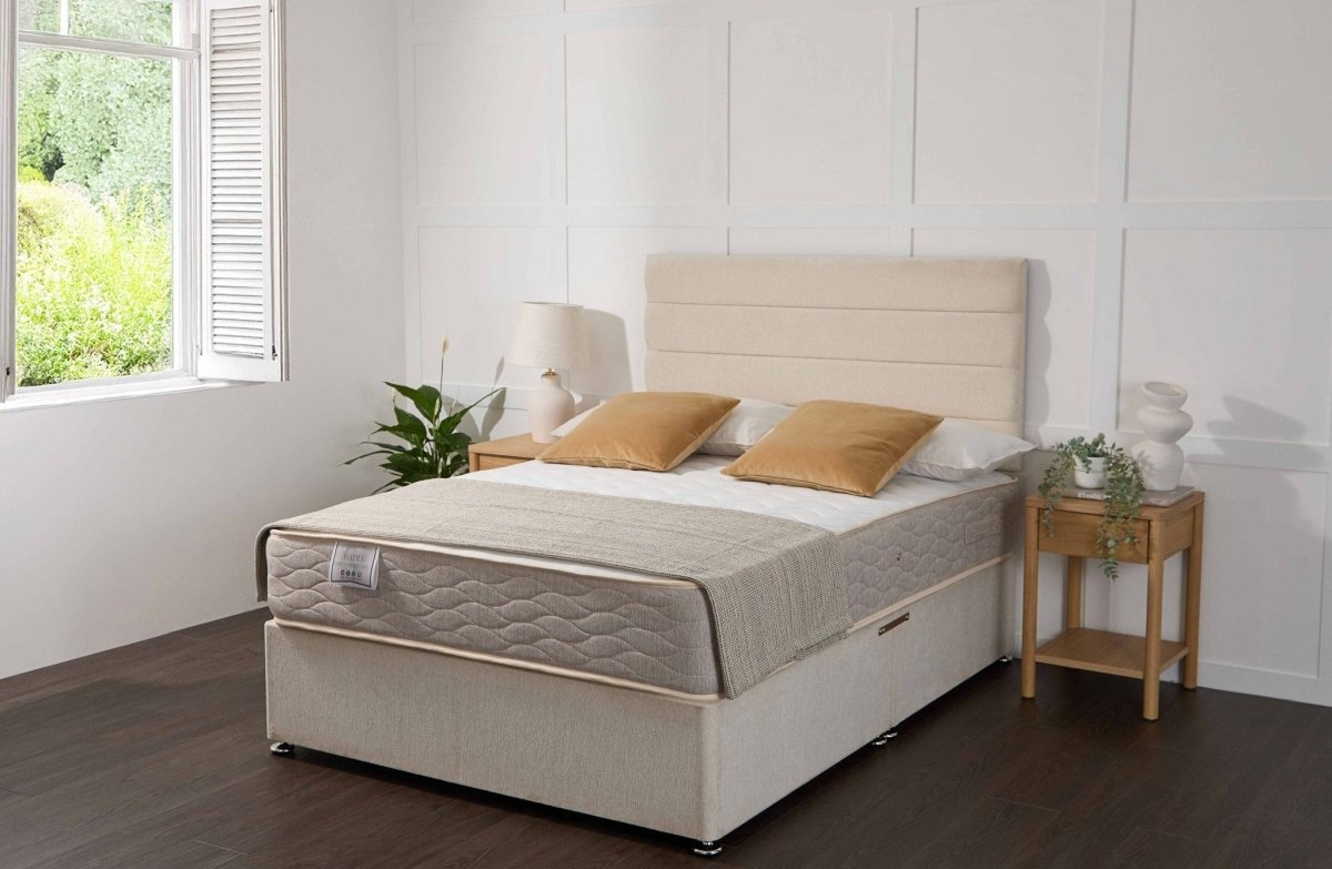 Somna Hades Coil Sprung Divan Bed Set - Coil Sprung Divan Bed Set - 2'6 Small Single - No Storage - SOMNA Beds