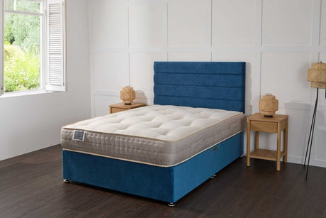 Somna Hercules 1500 Pocket Sprung Divan Bed Set - Pocket Sprung Divan Bed Set - 2'6 Small Single - No Storage - SOMNA Beds