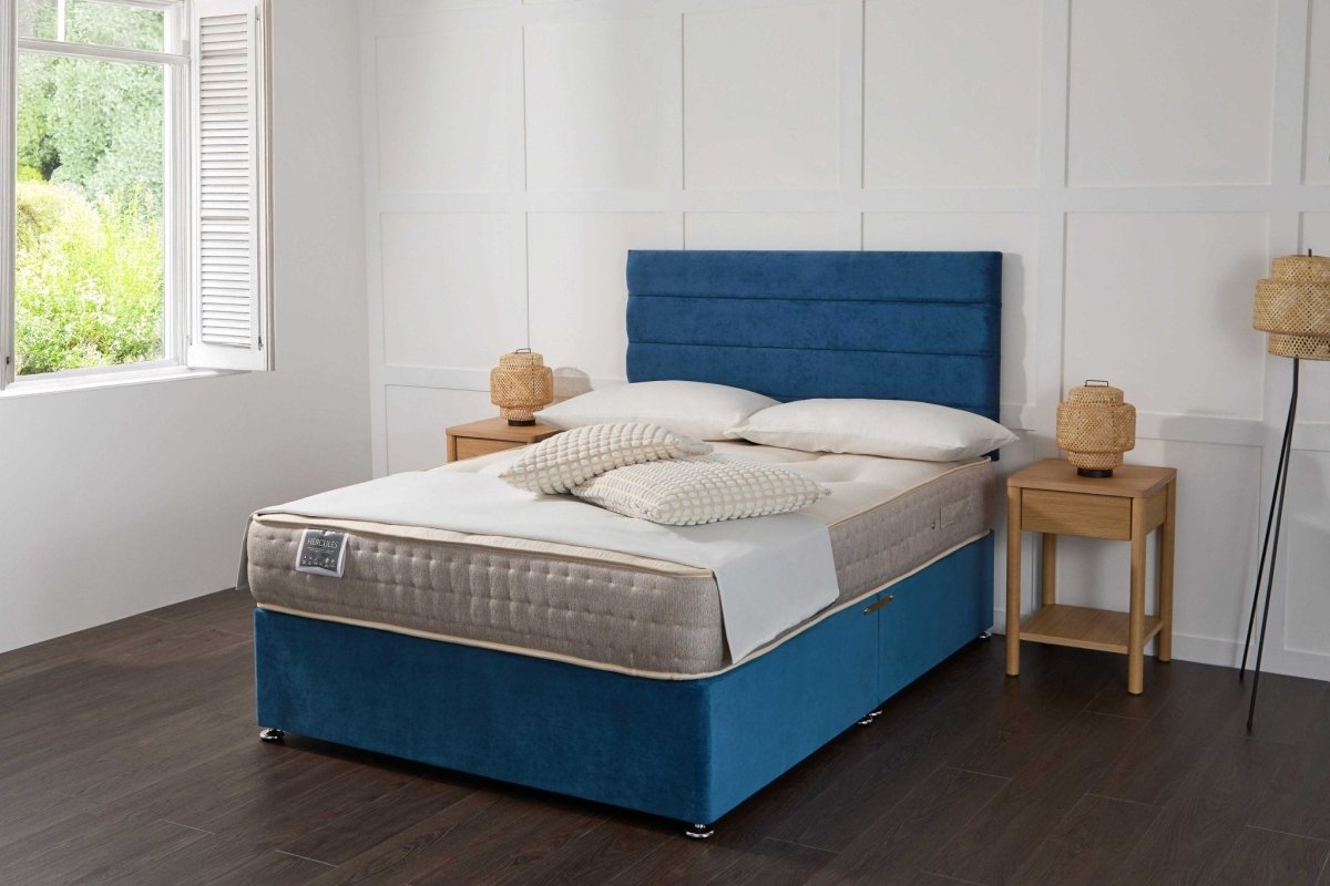 Somna Hercules 1500 Pocket Sprung Divan Bed Set - Pocket Sprung Divan Bed Set - 2'6 Small Single - No Storage - SOMNA Beds