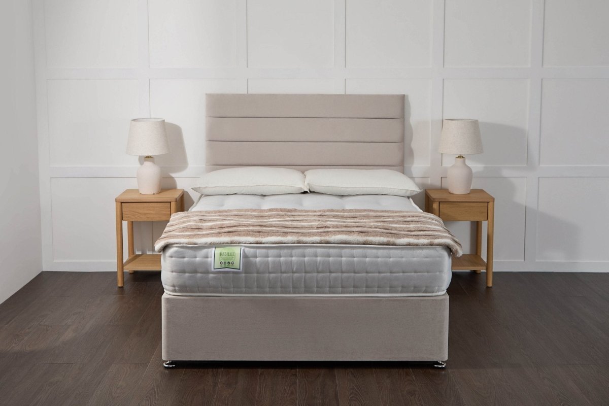 Somna Jubilee 1000 Pocket Sprung Divan Bed Set - Pocket Sprung Divan Bed Set - 2'6 Small Single - No Storage - SOMNA Beds