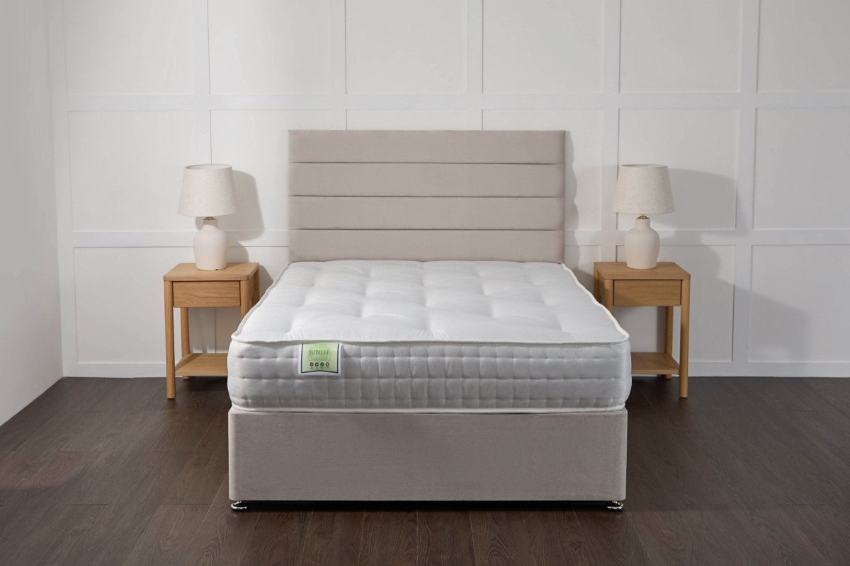 Somna Jubilee 1000 Pocket Sprung Divan Bed Set - Pocket Sprung Divan Bed Set - 2'6 Small Single - No Storage - SOMNA Beds