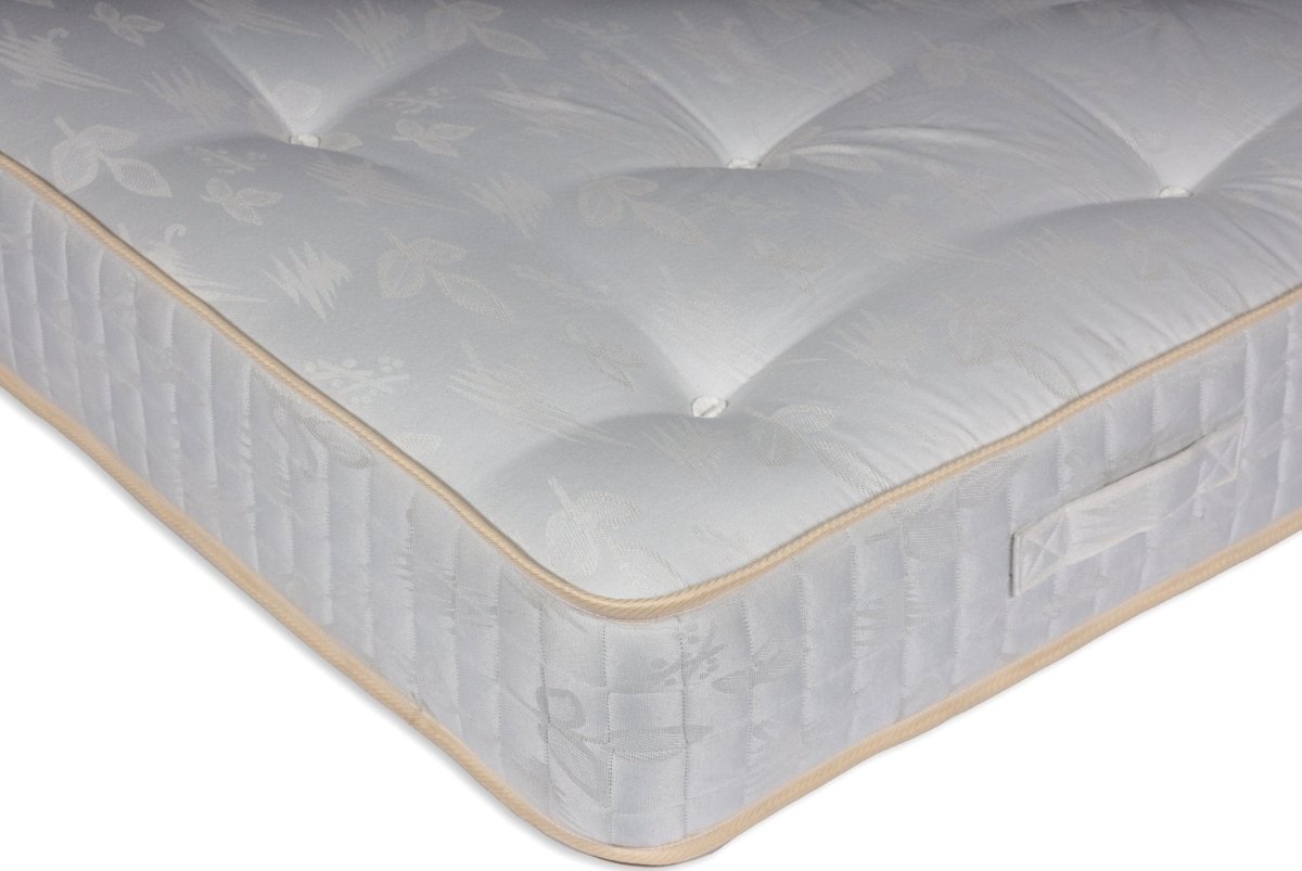 Somna Lakonia Coil Sprung Divan Bed Set - Coil Sprung Divan Bed Set - 2'6 Small Single - No Storage - SOMNA Beds