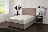 Somna Lakonia Coil Sprung Divan Bed Set - Coil Sprung Divan Bed Set - 2'6 Small Single - No Storage - SOMNA Beds