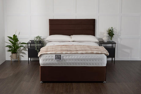 Somna Mayfair 1000 Pocket Sprung Divan Bed Set - Pocket Sprung Divan Bed Set - 2'6 Small Single - No Storage - SOMNA Beds