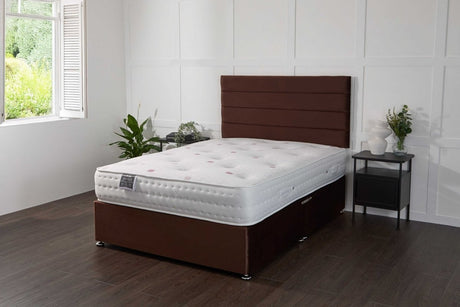 Somna Mayfair 1000 Pocket Sprung Divan Bed Set - Pocket Sprung Divan Bed Set - 2'6 Small Single - No Storage - SOMNA Beds