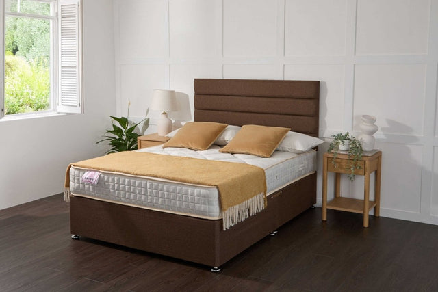 Somna Morpheus Coil Sprung Divan Bed Set - Coil Sprung Divan Bed Set - 2'6 Small Single - No Storage - SOMNA Beds