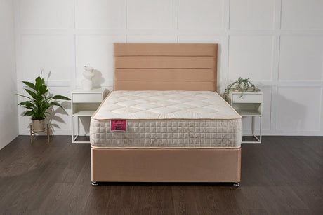 Somna Pegasus Coil Sprung Divan Bed Set - Coil Sprung Divan Bed Set - 2'6 Small Single - No Storage - SOMNA Beds