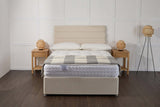 Somna Platinum 5000 Pocket Sprung Intelligent Memory Divan Bed Set - Pocket Sprung Divan Bed Set - 2'6 Small Single - No Storage - SOMNA Beds