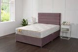 Somna Super Ortho Coil Sprung Divan Bed Set - Orthopaedic Coil Sprung Divan Bed Set - 2'6 Small Single - No Storage - SOMNA Beds