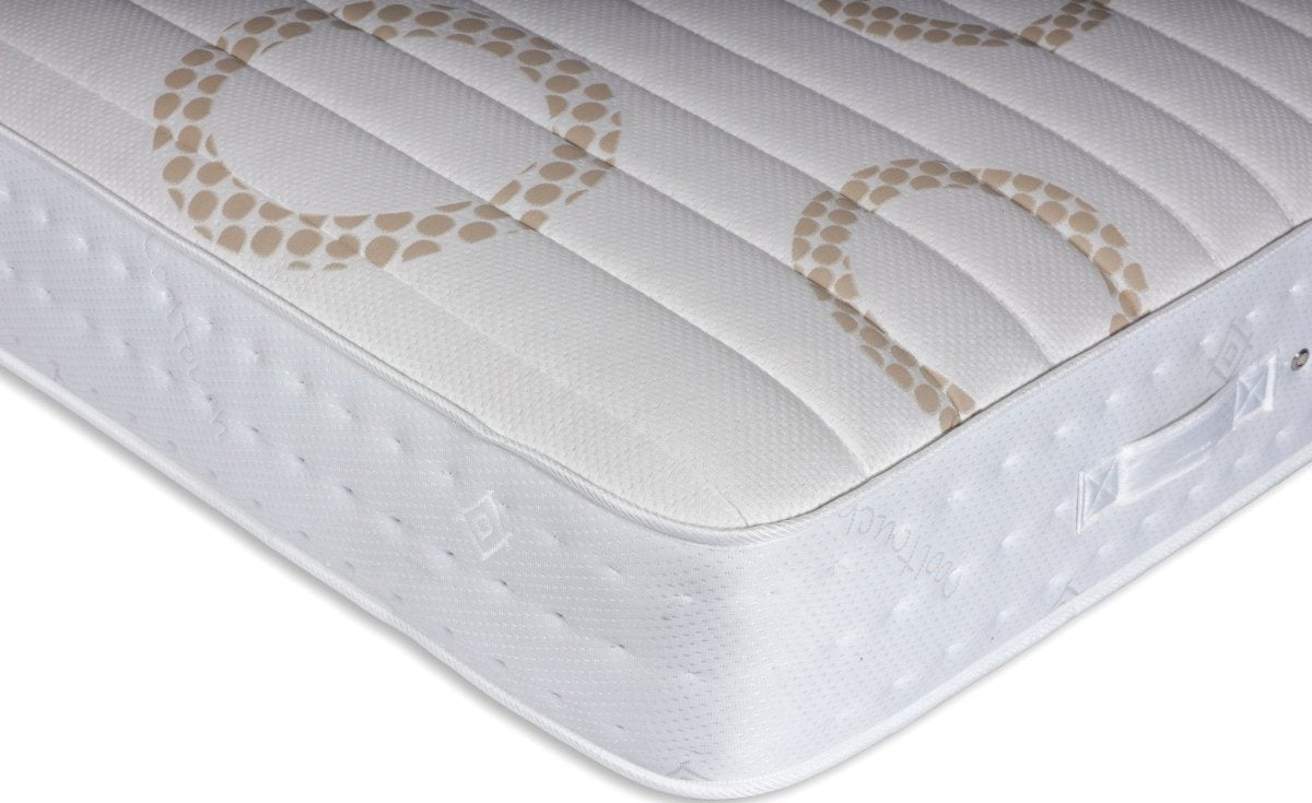 Somna Victoria Orthopaedic Coil Sprung Divan Bed Set - Orthopaedic Coil Sprung Divan Bed Set - 2'6 Small Single - No Storage - SOMNA Beds
