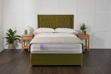 Somna Victoria Orthopaedic Coil Sprung Divan Bed Set - Orthopaedic Coil Sprung Divan Bed Set - 2'6 Small Single - No Storage - SOMNA Beds