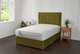Somna Victoria Orthopaedic Coil Sprung Divan Bed Set - Orthopaedic Coil Sprung Divan Bed Set - 2'6 Small Single - No Storage - SOMNA Beds